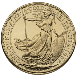 BRITANNIA - 1 OZ GREAT BRITAIN GOLD BRITANNIA