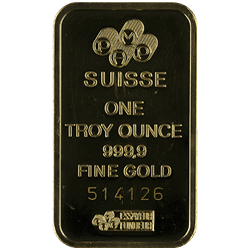 GOLD BARS 1 OZ - 1 OZ GOLD BAR