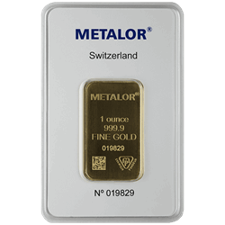 GOLD BARS 1 OZ - 1 OZ GOLD BAR LBMA/RSP ELIG