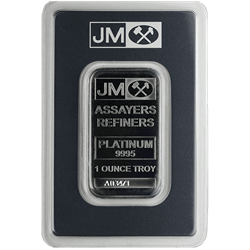 PLATINUM BARS 1 OZ - 1 OZ PLATINUM BAR JOHNSON MATTHEY