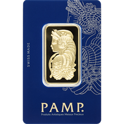 GOLD BARS 1 OZ - 1 OZ GOLD BAR PAMP FORTUNA
