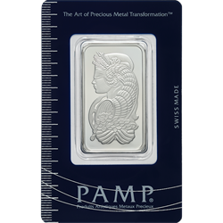 PLATINUM BARS 1 OZ - 1 OZ PLATINUM BAR PAMP