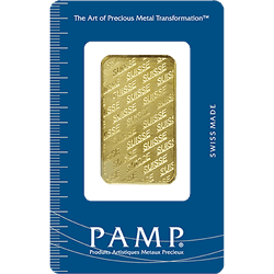 GOLD BARS 1 OZ - 1 OZ GOLD BAR PAMP .9999 FINE