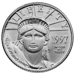 AMERICAN PLATINUM EAGLE - 1/10 OZ AMERICAN PLATINUM EAGLE