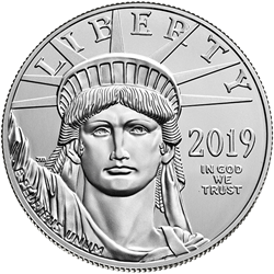 AMERICAN PLATINUM EAGLE - 2019 1 OZ AMERICAN PLATINUM EAGLE