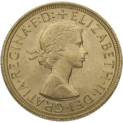 WORLD GOLD - ENGLISH GOLD SOVEREIGN NEW QUEEN