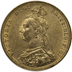 WORLD GOLD - ENGLISH GOLD SOVEREIGN OLD QUEEN