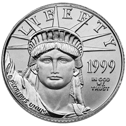 AMERICAN PLATINUM EAGLE - 1/4 OZ AMERICAN PLATINUM EAGLE
