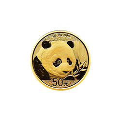 CHINESE GOLD PANDA - 2018 3 GRAM CHINESE GOLD PANDA