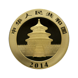 CHINESE GOLD PANDA - 1/2 OZ CHINESE GOLD PANDA