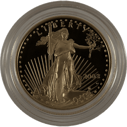 AMERICAN PROOF GOLD EAGLE - 1/2 OZ AMERICAN GOLD EAGLE PROOF - CAPSULE ONLY