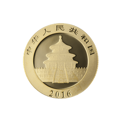 CHINESE GOLD PANDA - 2016 8 GRAM CHINESE GOLD PANDA
