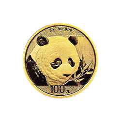 CHINESE GOLD PANDA - 2018 8 GRAM CHINESE GOLD PANDA