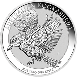 AUSTRALIAN SILVER - 2018 KILO PERTH SILVER KOOKABURRA