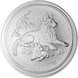 AUSTRALIAN SILVER - 2018 KILO PERTH SILVER DOG